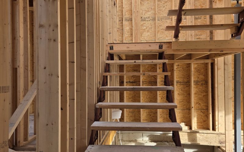 Beisel 36_Oct 25 Steel Frame for Staircase